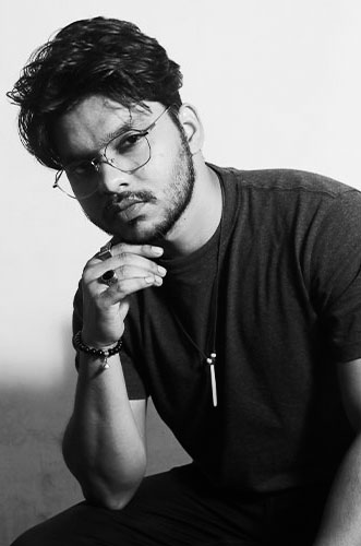 Portrait of Vishal Shakya, founder of feelsafe